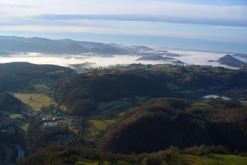 Brouillard dans la vallée