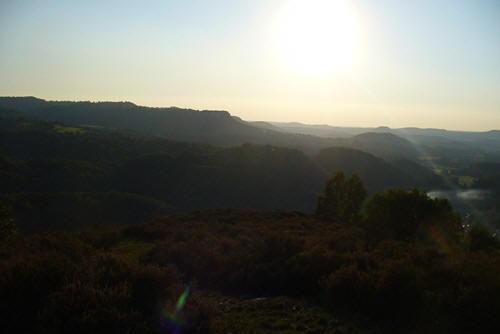 Coucher de Soleil sur les Agueyroux