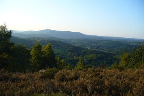 Vue au dessus d'Antignac