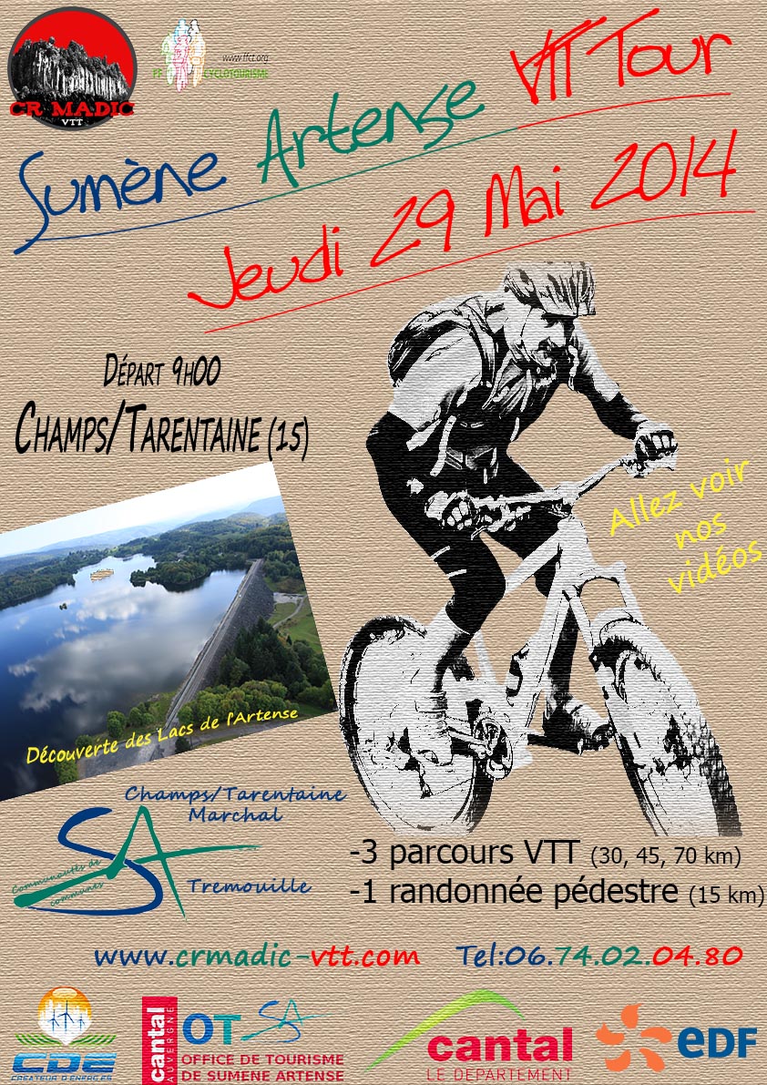 Affiche SAVTT Tour 2014