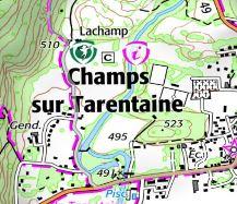 Localiser champs sur tarentaine